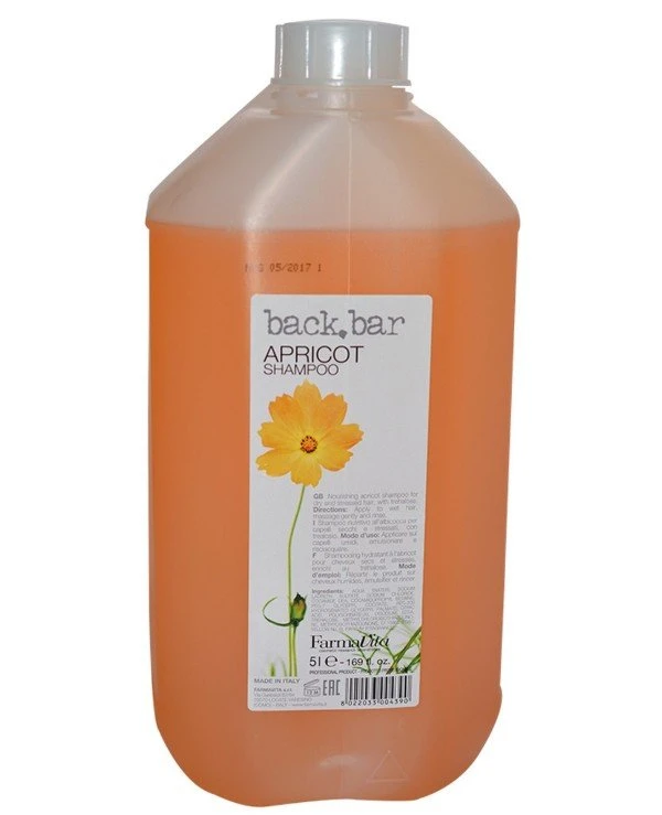 FarmaVita - Apricot Shampoo for dry and damaged hair Abricot Shampoo 5 л
