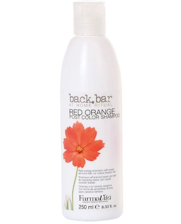 FarmaVita - Shampoo Red Orange for colored hair Red Orange Shampoo 250ml