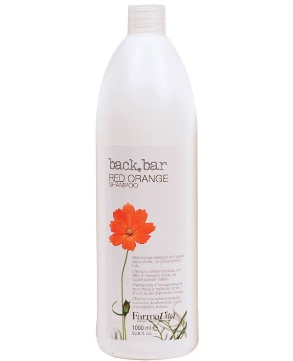 FarmaVita - Шампунь Красный апельсин для окрашенных волос Red Orange Shampoo 1000 мл