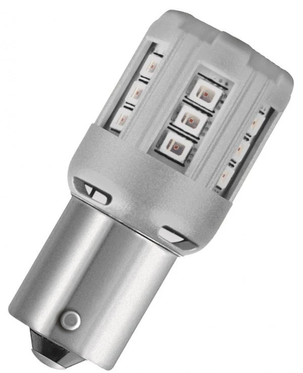 Osram LED лампа LEDriving Standard 12V PY21W 2500K (7457YE-BLI2) | LED лампа LEDriving Standard 12V P21W 1000K (7456R-BLI2) 2