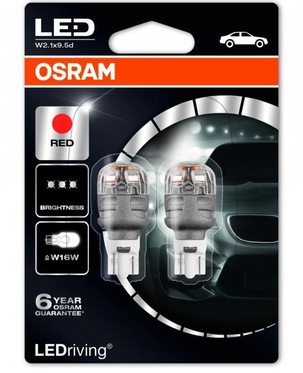 Osram - Комплект светодиодов LEDriving Premium 12V W16W 1000 K (9213R-BLI2)  