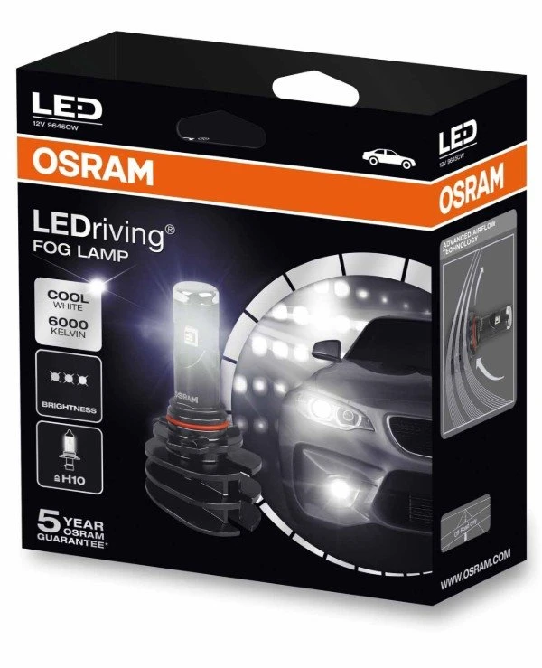 Osram - Комплект ламп LEDriving FOG LAMP H10 12V 14W 6000K (9645CW)  