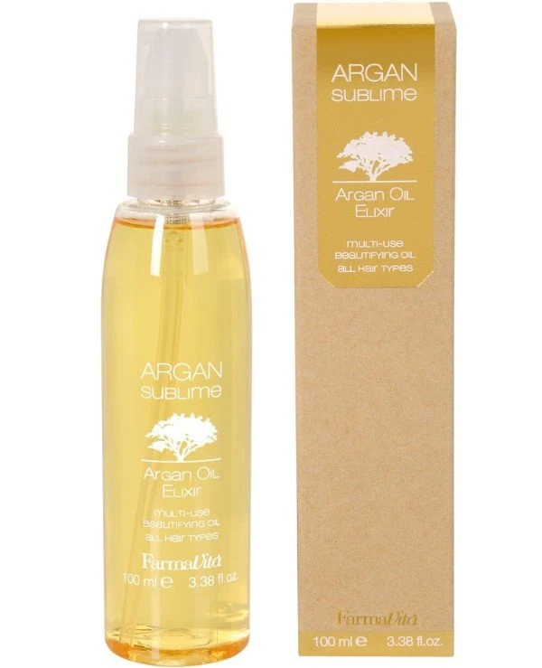 FarmaVita - Многофункциональный эликсир на основе Арганового масла Argan Oil Elixir 100 мл