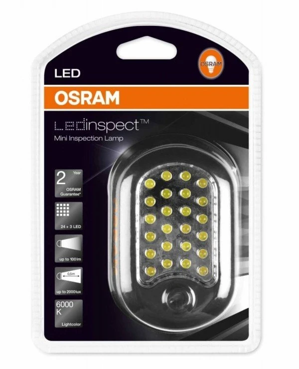 Osram - Инспекционный фонарь LEDinspect MINI 125 (LEDIL202)  Черный, 90 Лм