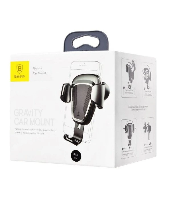 Baseus Автодержатель для телефона | Baseus Gravity Car Mount фото 4, цена, купить