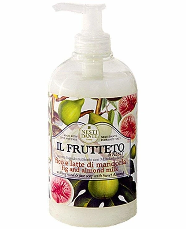 Nesti Dante - Гель для душа Інжир і мигдальне молоко Liquid Il Frutteto Fico e Latte di Mandorla 500 мл