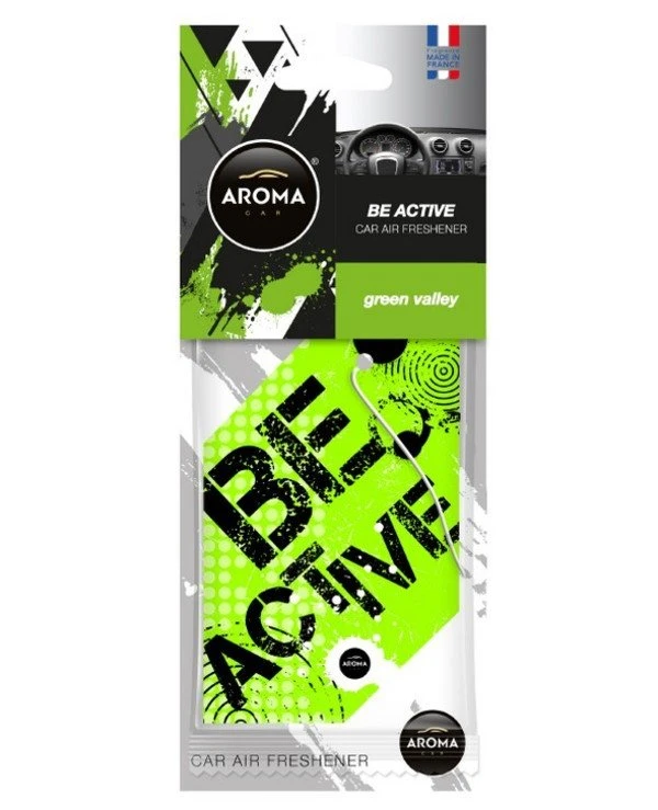 Aroma Car - Ароматизатор "Зеленая долина" Be Active Green Valley 5 г