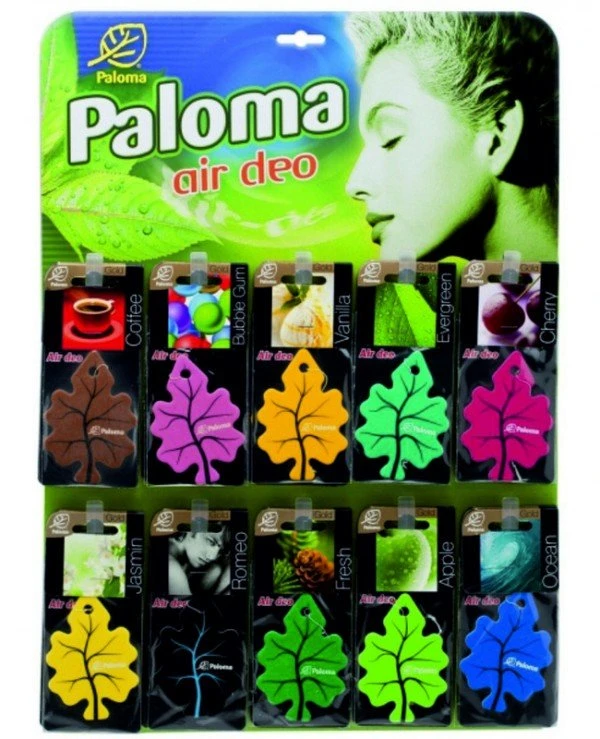 Paloma - Ароматизаторы 60 шт (14 ароматов) Gold 