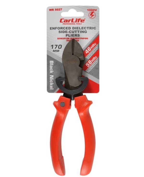 CarLife - Side-cutting pliers with dielectric 160 mm  