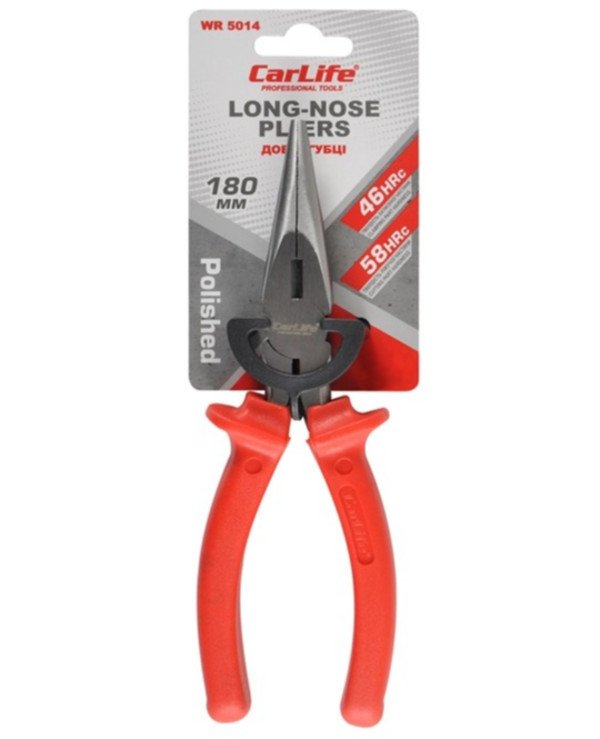 CarLife - Long nose pliers 180mm polished  