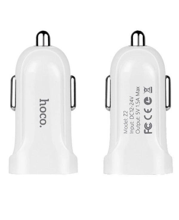 Hoco Автомобильное зарядное устройство Z2 1USB 1.5А | Hoco Z2 1USB 1.5А фото 2, цена, купить