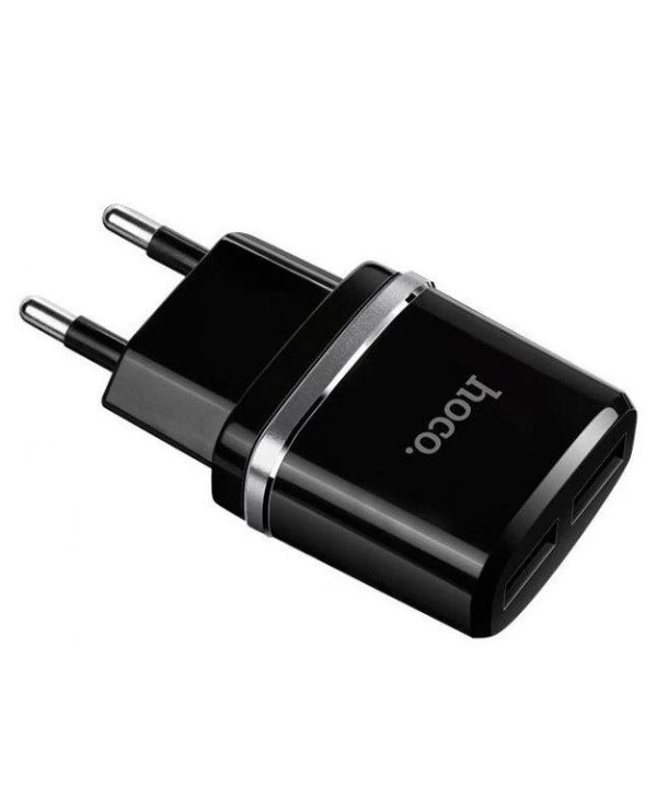 Hoco Сетевое зарядное устройство C12 2.4A 2USB | Hoco C12 2.4A 2USB фото 3, цена, купить