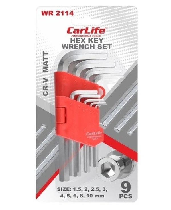 CarLife Набір Г-образних ключів, шестигранник короткий | fe234642a60611e882c4e8de27e11c3c_f2618e01ac6111e882c5e8de27e11c3c