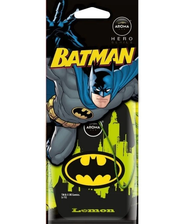 Aroma Car - Ароматизатор "Лимон" Hero Batman Lemon 