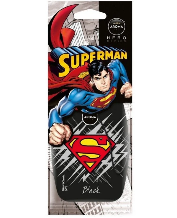 Aroma Car - Ароматизатор "Парфюм" Hero Superman Black 