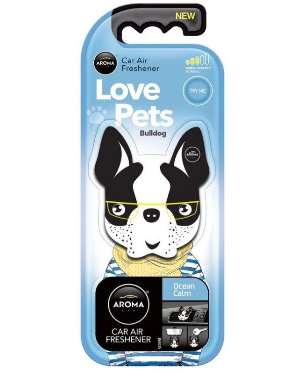 Aroma Car - Ароматизатор "Океанский бриз" Polimers Dog Ocean Calm 
