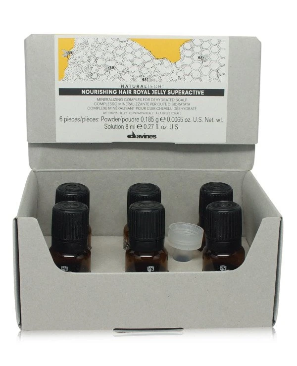 Davines Питательный суперактивный комплекс для волос «Королевское желе» | Natural Tech Nourishing Hair Royal Jelly Superactive Скидка, акция, купить. - Интернет магазин AZUM