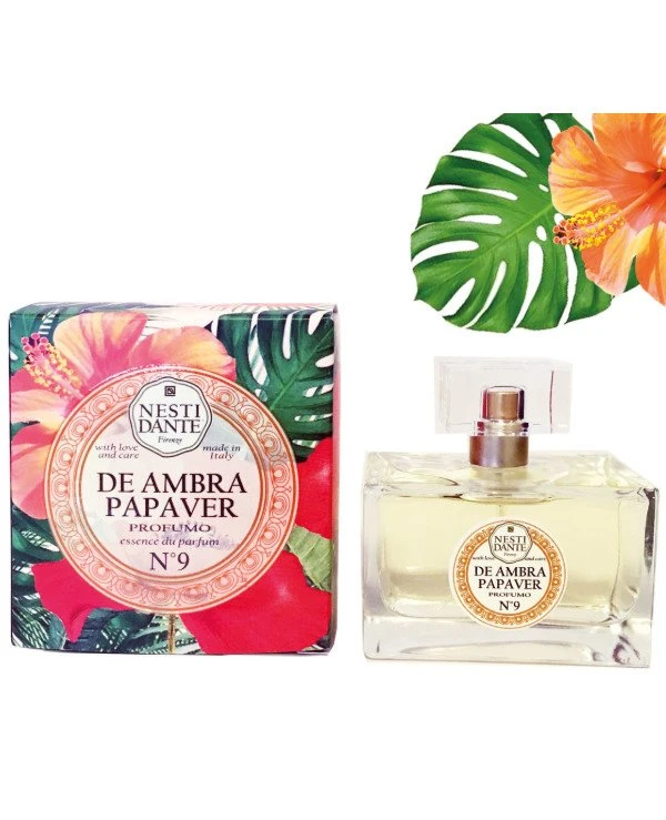 Nesti Dante - Духи Амбра і Червоний мак №9 Parfum De Ambra Papaver 100 мл