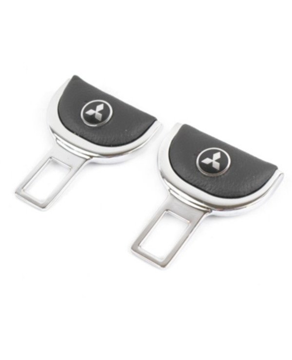 Mitsubishi metal cap + leather semicircle  Gray