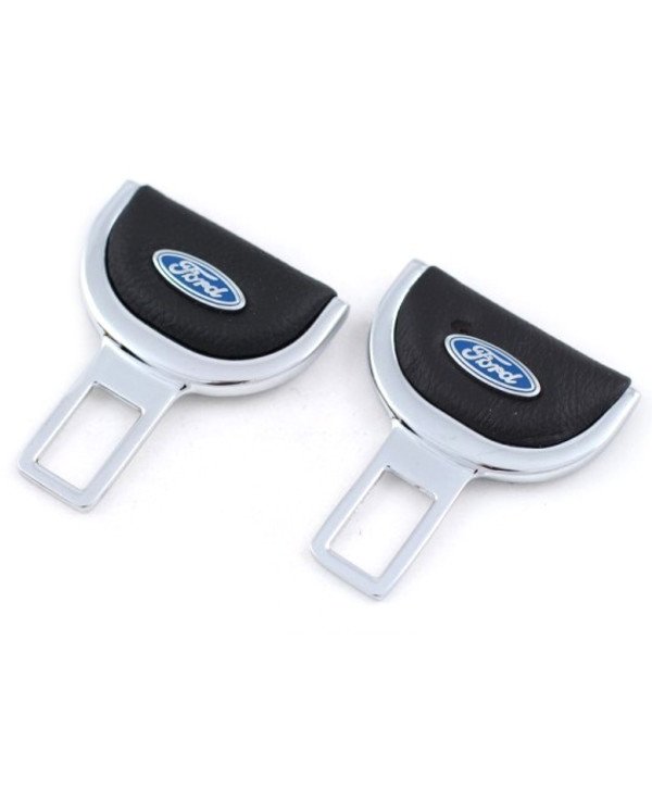 Ford caps metal + leather semicircle  Gray