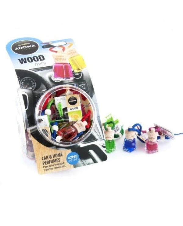 Aroma Car - Ароматизаторы Wood микс (60 шт)  