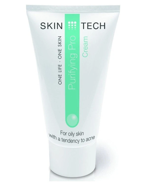 Skin Tech - Крем для жирной кожи, склонной к угревой сыпи (акне) Purifying PRO 50 мл back