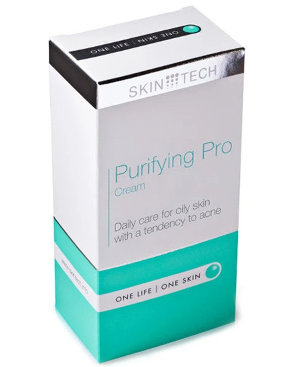 Skin Tech - Крем для жирной кожи, склонной к угревой сыпи (акне) Purifying PRO 50 мл