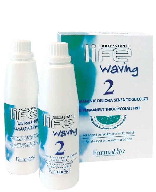 FarmaVita - Биозавивка для поврежденных и пористых волос Waving 2 For Stressed or Heavily Treated Hair 110 мл, №2