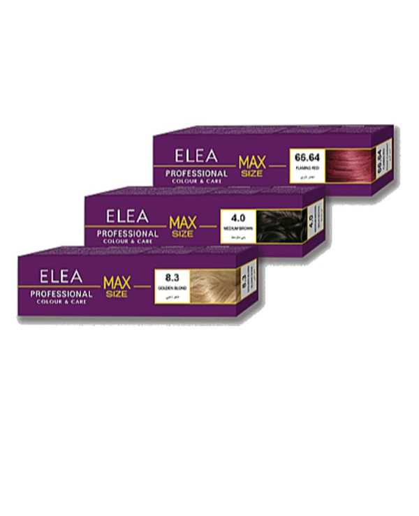 Elea Professional - Стойкая крем-краска Max Size Permanent Hair Colour Cream 100 мл