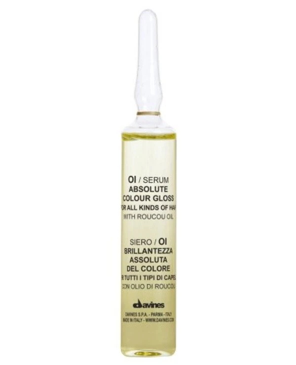 Davines Сыворотка для абсолютного блеска окрашенных волос | 73277_Davines_Oi_Absolute_Colour_Gloss_Serum_1