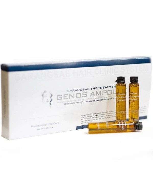 Sarangsae Anthocyanin - Ампулы для восстановления волос Genos Ampoule Treatment 10 мл х 12 шт