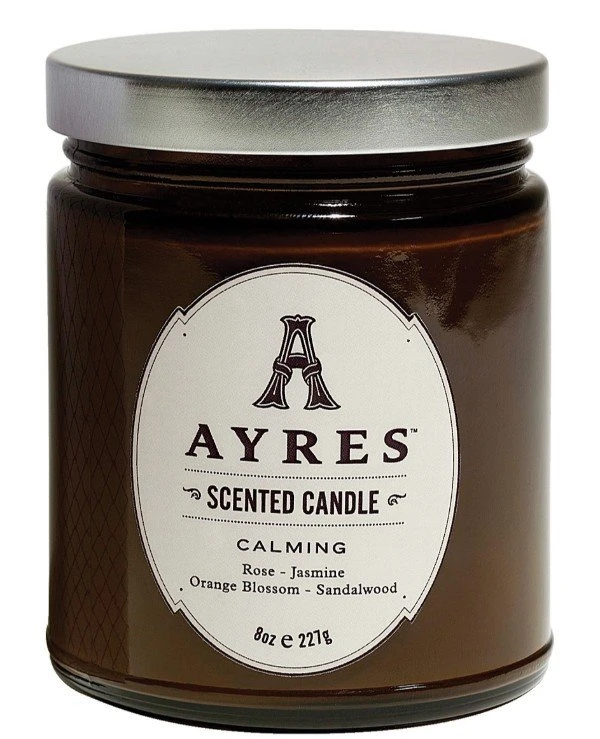 Ayres - Успокаивающая ароматизированная свеча Calming Scented Candle 227 г