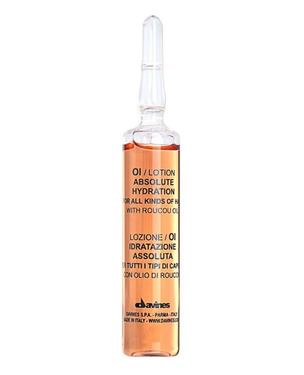 Davines Лосьон для абсолютного увлажнения волос | 73274_Davines_Oi_Absolute_Hydration_With_Roucou_Oil_1