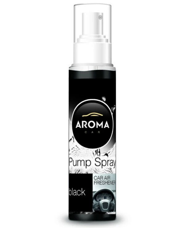 Aroma Car - Ароматизатор "Black" Pump Spray 75 мл