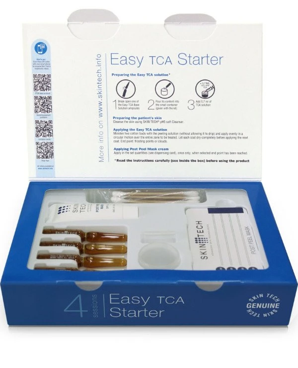 Skin Tech - Поверхностно - срединный пилинг TCA (4 процедуры) Easy Peel 15% 