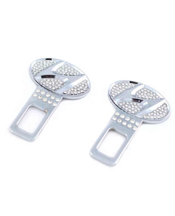 Caps metal with rhinestones Hyundai  Brilliant