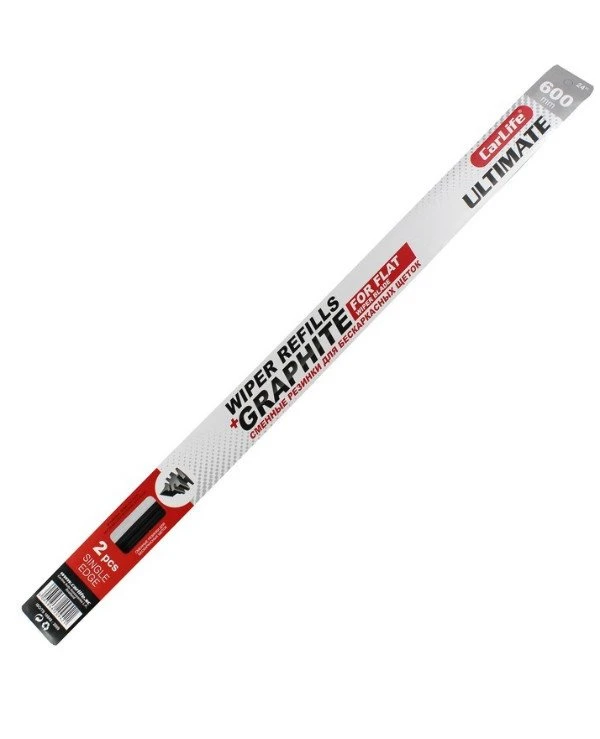 CarLife - Резинки для бескаркасных дворников  24" (600 мм)