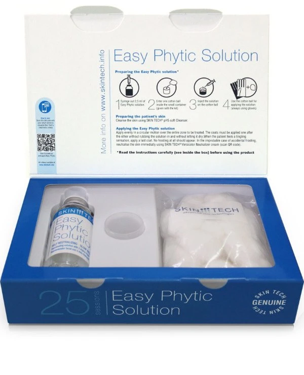 Skin Tech - Поверхностный фитопилинг АНА+фитиновая кислота (25 процедур) Easy Phytic Solution 