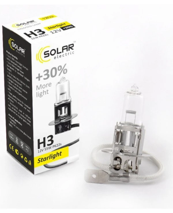 Solar - Галогенная лампа Starlight + 30% H3  