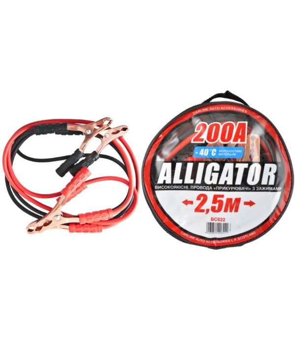 CarLife - Starting Leads BC622, bag  2.5 m, 200