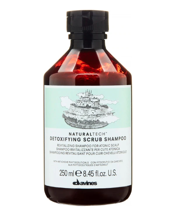 Davines - Детоксирующий шампунь-скраб Natural Tech Detoxifying Scrub Shampoo 250 мл
