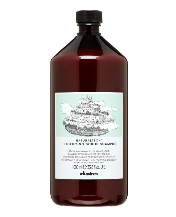 Davines Детоксирующий шампунь-скраб | Davines Natural Tech Detoxifying Scrub Shampoo-1000