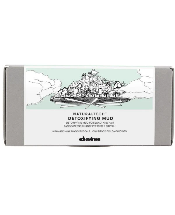 Davines - Детоксицирующая маска для волос Natural Tech Detoxifying Mud Mask 50 мл х 6 шт