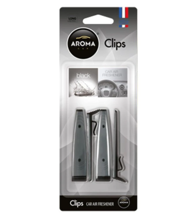 Aroma Car - Flavor Black Clips 