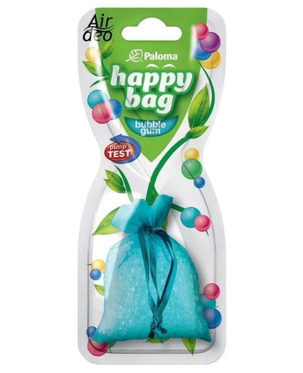 Paloma - Ароматизатор "Бабл гам" Happy Bag Bubble Gum 