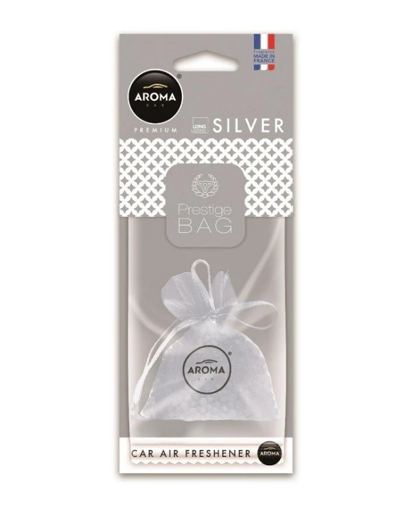 Aroma Car - Ароматизатор "Silver" Prestige Fresh Bag 