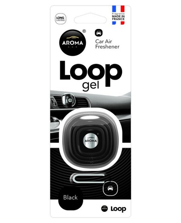Aroma Car - Aroma Car Loop Gel Black  