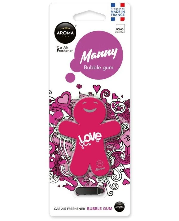 Aroma Car - Ароматизатор "Bubble Gum" Manny 
