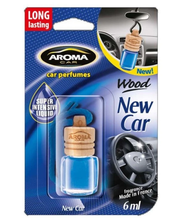 Aroma Car - Ароматизатор "Новая машина" Wood New Car 6 мл