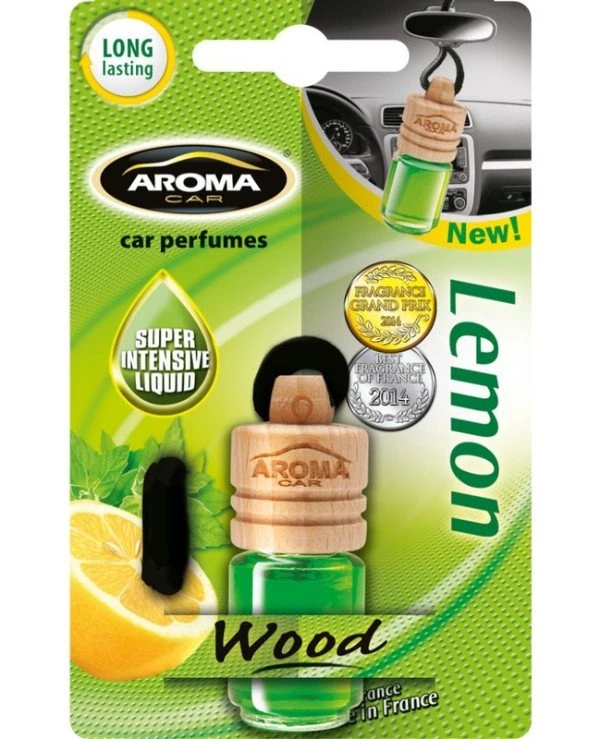 Aroma Car - Aromatherapy Wood Lemon 4ml
